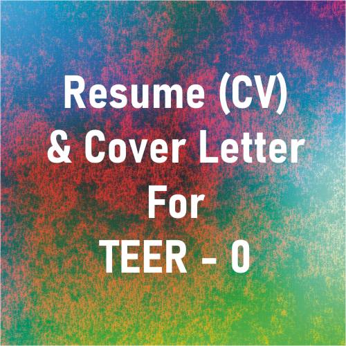 resume and cover letter teer 0