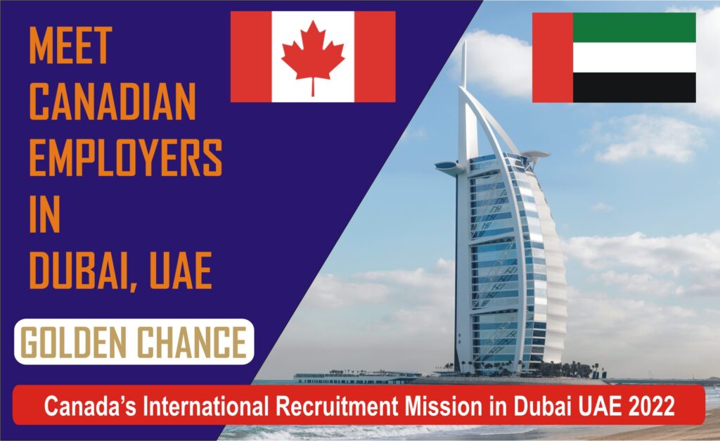 Canada's Job Fair in DUBAI 2022 Meet Canadian Employers in Dubai, UAE