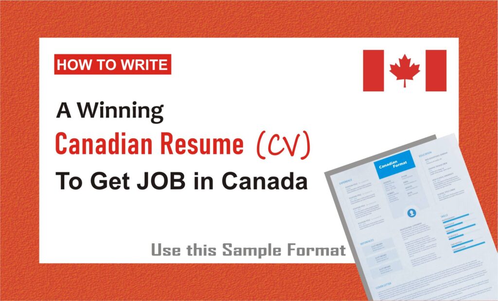 canadian resume