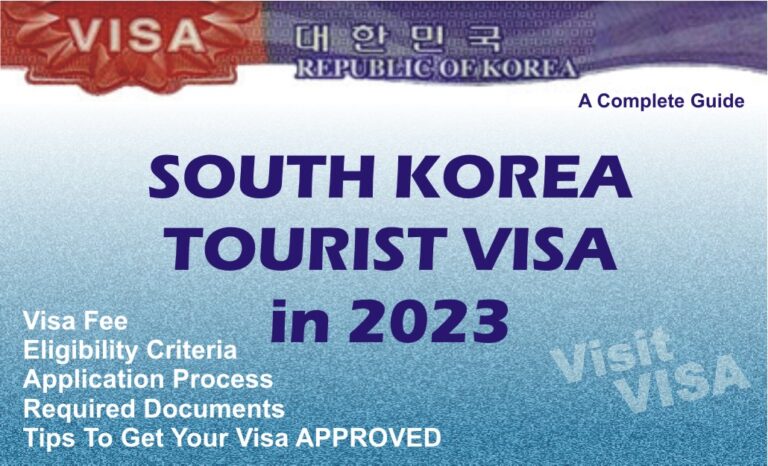 south korea tourist visa in 2023