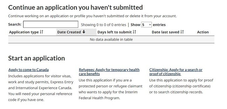 canada tourist visa application questions