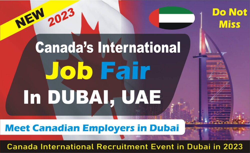 canada job fair in dubai 2023