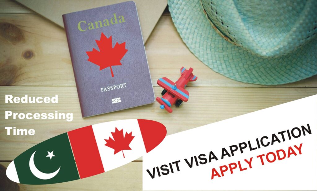 visit visa to canada from pakistan processing time