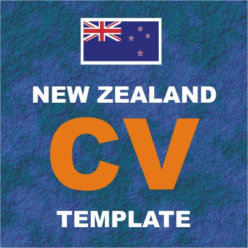 CV Template NZ