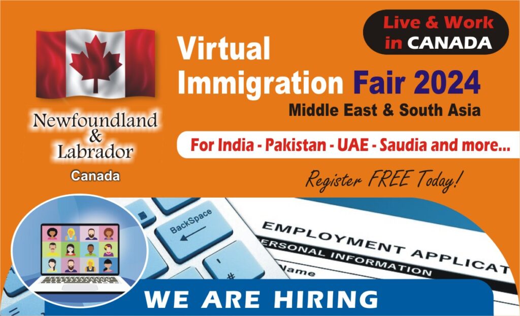 new foundland and labrador virtual immigration fair 2024